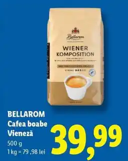 Lidl Bellarom Cafea boabe Vieneză Ofertă