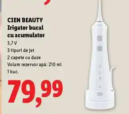 Lidl Cien Beauty Irigator bucal, cu acumulator Ofertă