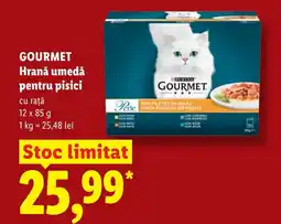 Lidl GOURMET Hrană umedă pentru pisici Ofertă