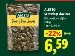 Lidl ALESTO Seminte dovleac Ofertă