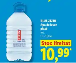 Lidl Blue Zizin Apă de izvor plată Ofertă