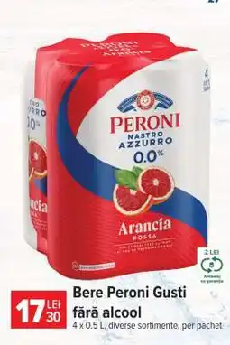 Carrefour Bere Peroni Gusti fără alcool Ofertă