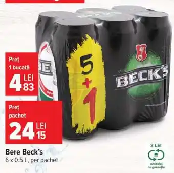 Carrefour Bere Beck's Ofertă