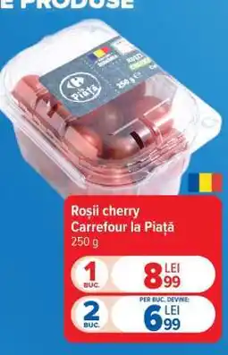 Carrefour Roșii cherry, Carrefour la Piață Ofertă