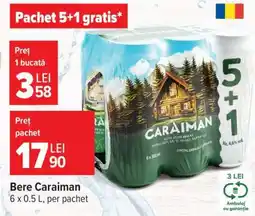 Carrefour Bere Caraiman Ofertă