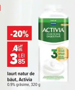 Carrefour Iaurt natur de băut, Activia Ofertă