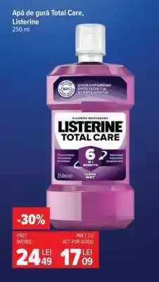 Carrefour Apă de gură Total Care Listerine Ofertă
