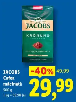 Lidl JACOBS Cafea măcinată Ofertă
