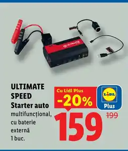 Lidl ULTIMATE SPEED Starter auto Ofertă
