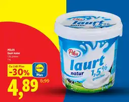 Lidl PILOS Iaurt natur Ofertă
