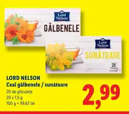 Lidl LORD NELSON Ceai gălbenele / sunătoare Ofertă