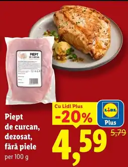 Lidl Piept de curcan, dezosat, fără piele Ofertă