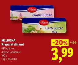 Lidl MILBONA Preparat din unt Ofertă