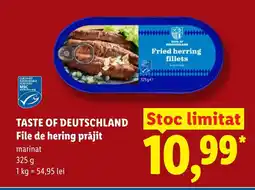 Lidl TASTE OF DEUTSCHLAND File de hering prăjit Ofertă