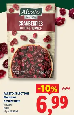Lidl ALESTO SELECTION Merişoare deshidratate Ofertă
