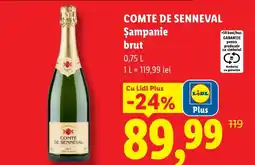 Lidl COMTE DE SENNEVAL Şampanie brut Ofertă