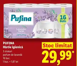 Lidl PUFINA Hârtie igienică Ofertă