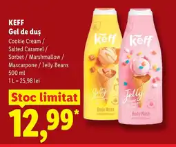Lidl KEFF Gel de duş Ofertă
