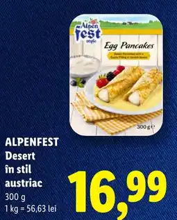 Lidl ALPENFEST Desert în stil austriac Ofertă