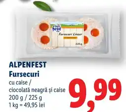 Lidl ALPENFEST Fursecuri Ofertă