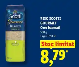 Lidl RISO SCOTTI GOURMET Orez basmati Ofertă