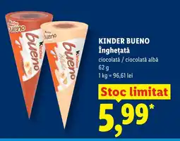 Lidl KINDER BUENO Îngheţată ciocolată Ofertă