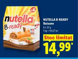 Lidl NUTELLA B-READY Batoane Ofertă