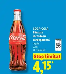 Lidl COCA-COLA Băutură răcoritoare carbogazoasă Ofertă
