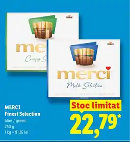 Lidl MERCI Finest Selection Ofertă