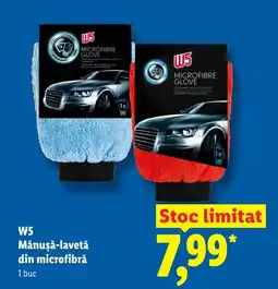 Lidl W5 Mănușă-lavetă din microfibră Ofertă