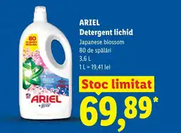 Lidl ARIEL Detergent lichid Ofertă