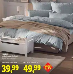 Lidl LIVARNO Lenjerie de pat Renforcé Ofertă