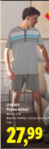 Lidl LIVERGY Pijama bărbați Ofertă