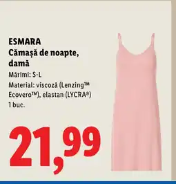 Lidl ESMARA Cămașă de noapte, damă Ofertă