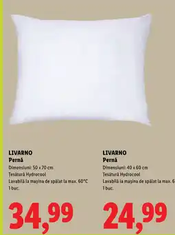 Lidl LIVARNO Pernǎ Ofertă