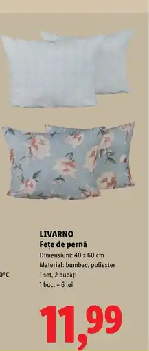 Lidl LIVARNO Feţe de pernă Ofertă