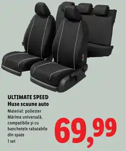 Lidl ULTIMATE SPEED Huse scaune auto Ofertă