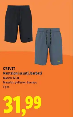 Lidl CRIVIT Pantaloni scurţi, bărbați Ofertă