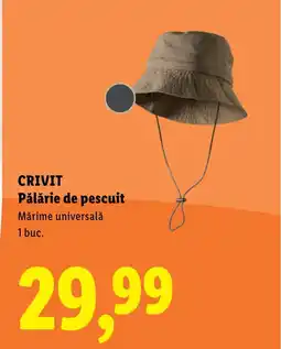 Lidl CRIVIT Pălărie de pescuit Ofertă