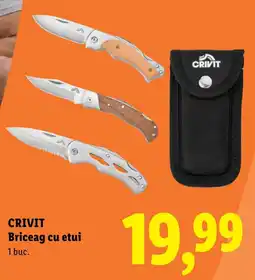 Lidl CRIVIT Briceag cu etui Ofertă