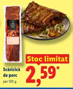 Lidl Scărițica de porc Ofertă