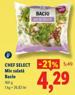Lidl CHEF SELECT Mix salată Bacio Ofertă