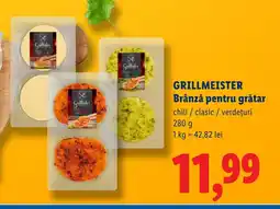 Lidl GRILLMEISTER Brânză pentru grătar Ofertă