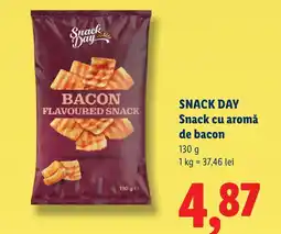 Lidl SNACK DAY Snack cu aromă de bacon Ofertă