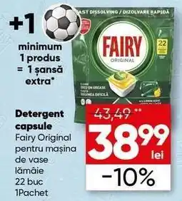 PROFI Detergent capsule Fairy Original Ofertă