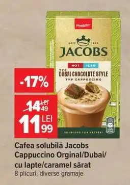 Carrefour Cafea solubilă Jacobs Cappuccino Ofertă