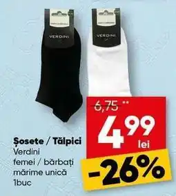 PROFI Șosete / Tălpici Verdini Ofertă