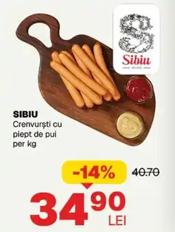 Annabella SIBIU Crenvursti cu piept de pui Ofertă