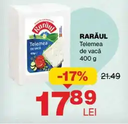 Annabella RARĂUL Telemea de vacǎ % Ofertă