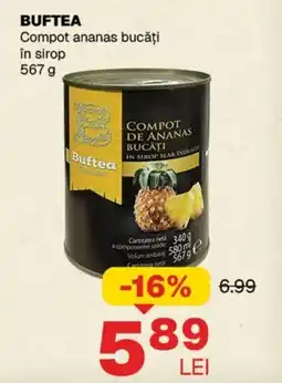Annabella BUFTEA Compot ananas bucăţi în sirop Ofertă